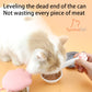Lever principle silicone cat spoon and can lid