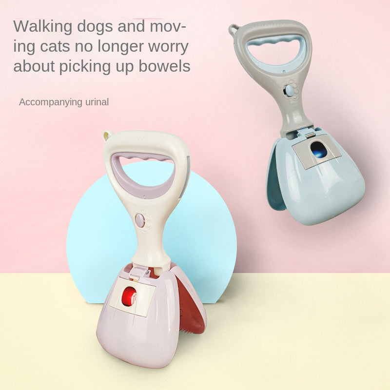 Dog poop picker for walking dogs to remove feces